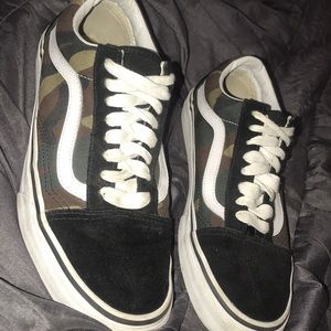 camo vans